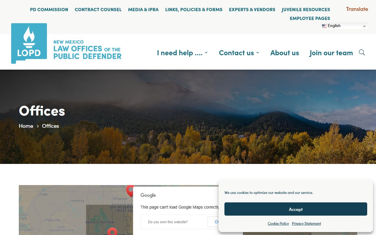 Mora County criminal court records New Mexico public defender office locator