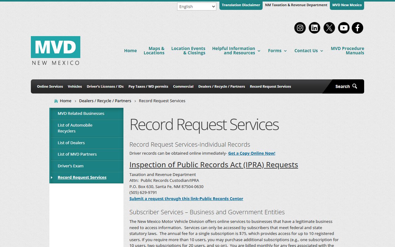 Mora County traffic court records MVD driver and vehicle data access